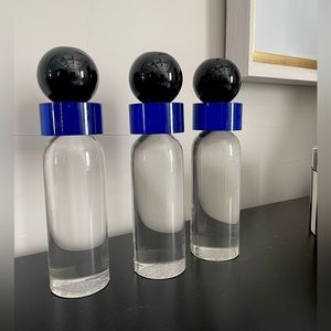 3 West Elm candle holders NWT